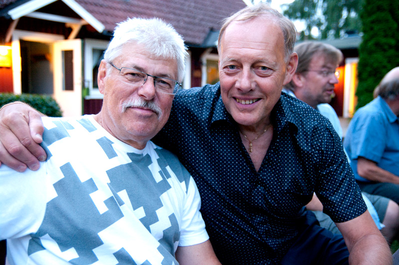 Hans Borg och Gösta Rodling - buddies in music som ses en gång om året.