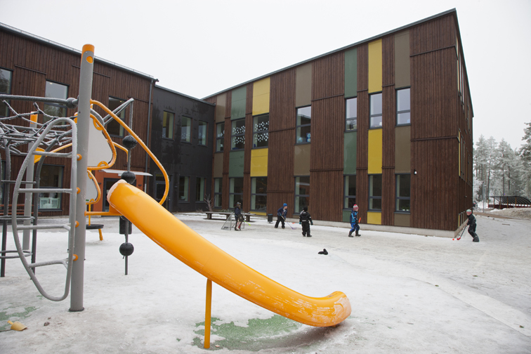 Bärstadskolan, Hammarö. Skanskas personaltidning "Fokus" 2016-